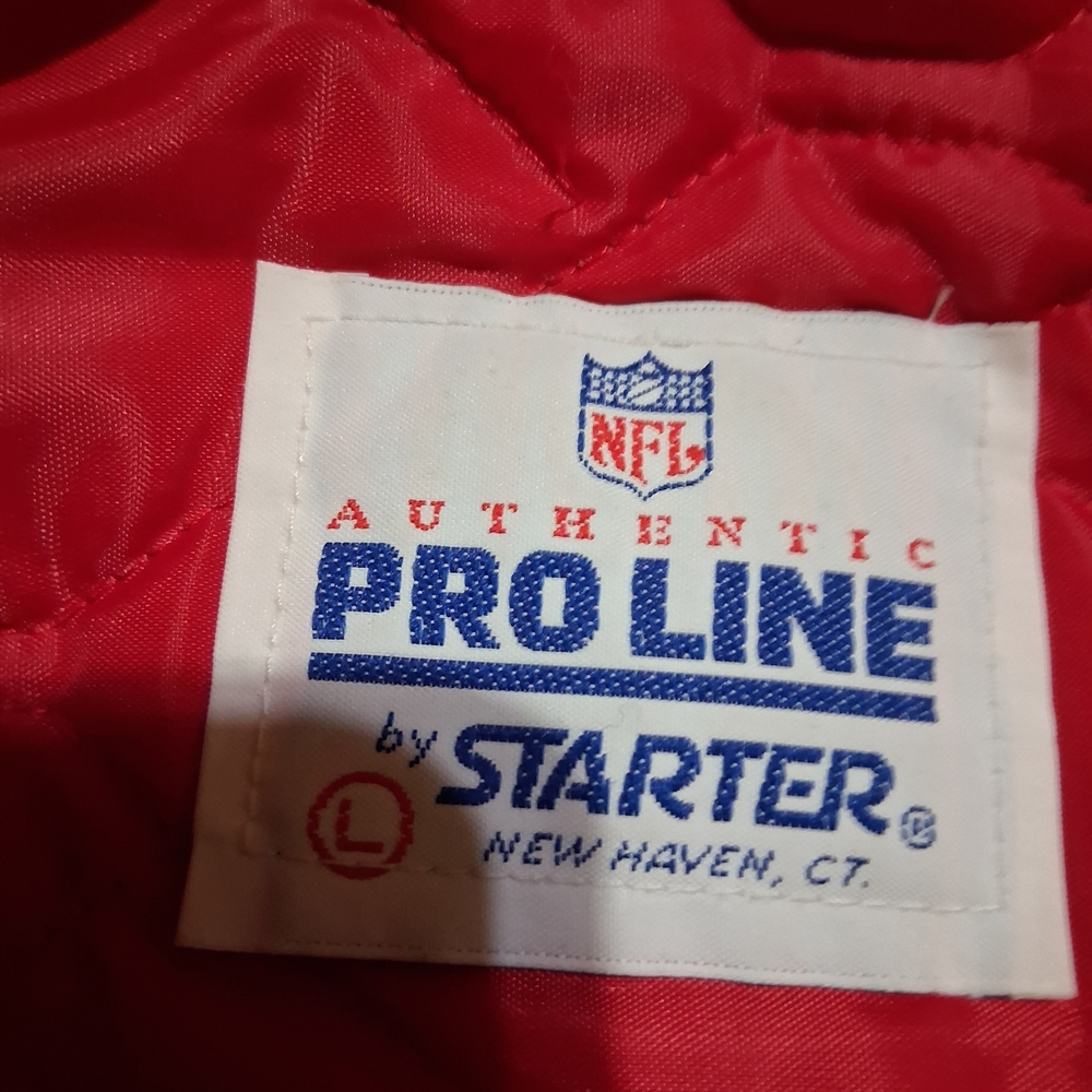 Starter Authentic Pro Line Red Jacket - image 5